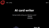 Write A Card
