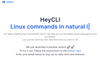 heyCLI