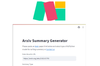 Arxiv Summary Generator