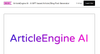 Article Engine