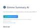 Gimme Summary