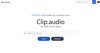 Clip audio