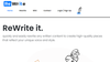 Rewriteit