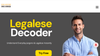 Legalese Decoder