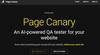 Page Canary