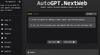 AutoGPT Nextweb