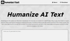 Humanize AI Text