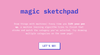 Magic Sketchpad