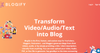 Blogify