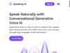 Speaking AI