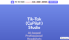 Tiktak (co-pilot) studio