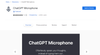ChatGPT Microphone