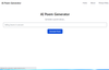 AI Poem Generator