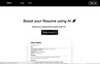 Resume Boost