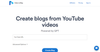 Video To Blog