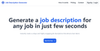 JobDescription Generator