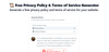 Free AI Privacy Policy & ToS Generator