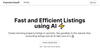 PropertyListings AI