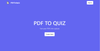 PDFToQuiz
