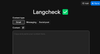Langcheck