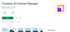 Conslate: AI Contract Manager