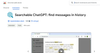 Searchable ChatGPT