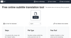 Subtitle Translation Tool