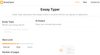 Essay Typer