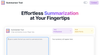 Summarizer Tool