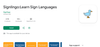 Signlingo:Learn Sign Languages