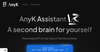 AnyK: Second Brain Assistant