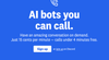 Call an AI