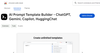 AI Prompt Template Builder