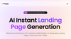 xPage - AI Ecommerce Landing Page Generator