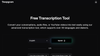 Free Transcription Tool Deepgram