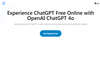 Experience ChatGPT Free Online with OpenAI ChatGPT 4o