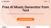 MusicHero.ai: Free AI Music Generator from Text Online