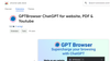 GPTBrowser Web Assistant