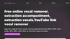 Free Online Vocal Remover