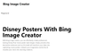 Bing Image Creator