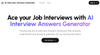 AI Interview Answers Generator