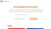 AI Gradient Generator