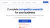 Competitor Research