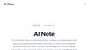 AI Note Helper