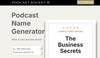 Podcast Name Generator