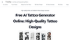 Tatship AI Tattoo Generator