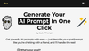AI Prompt Generator by God of Prompt