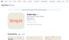 Snipit App