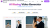 AI Kissing Video Generator