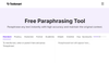 ToolSmart Free Paraphrasing Tool